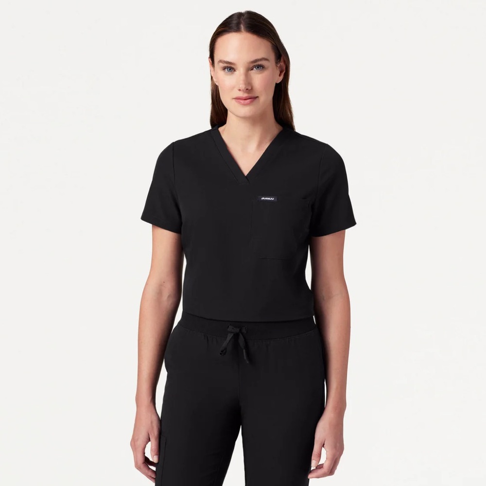 Jaanuu Rhena Essential 1-Pocket Scrub Top
